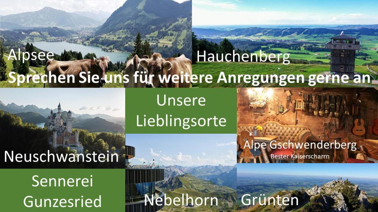 Moderne FeWo im Allgäu mit Spülmaschine Weitnau Exterior foto