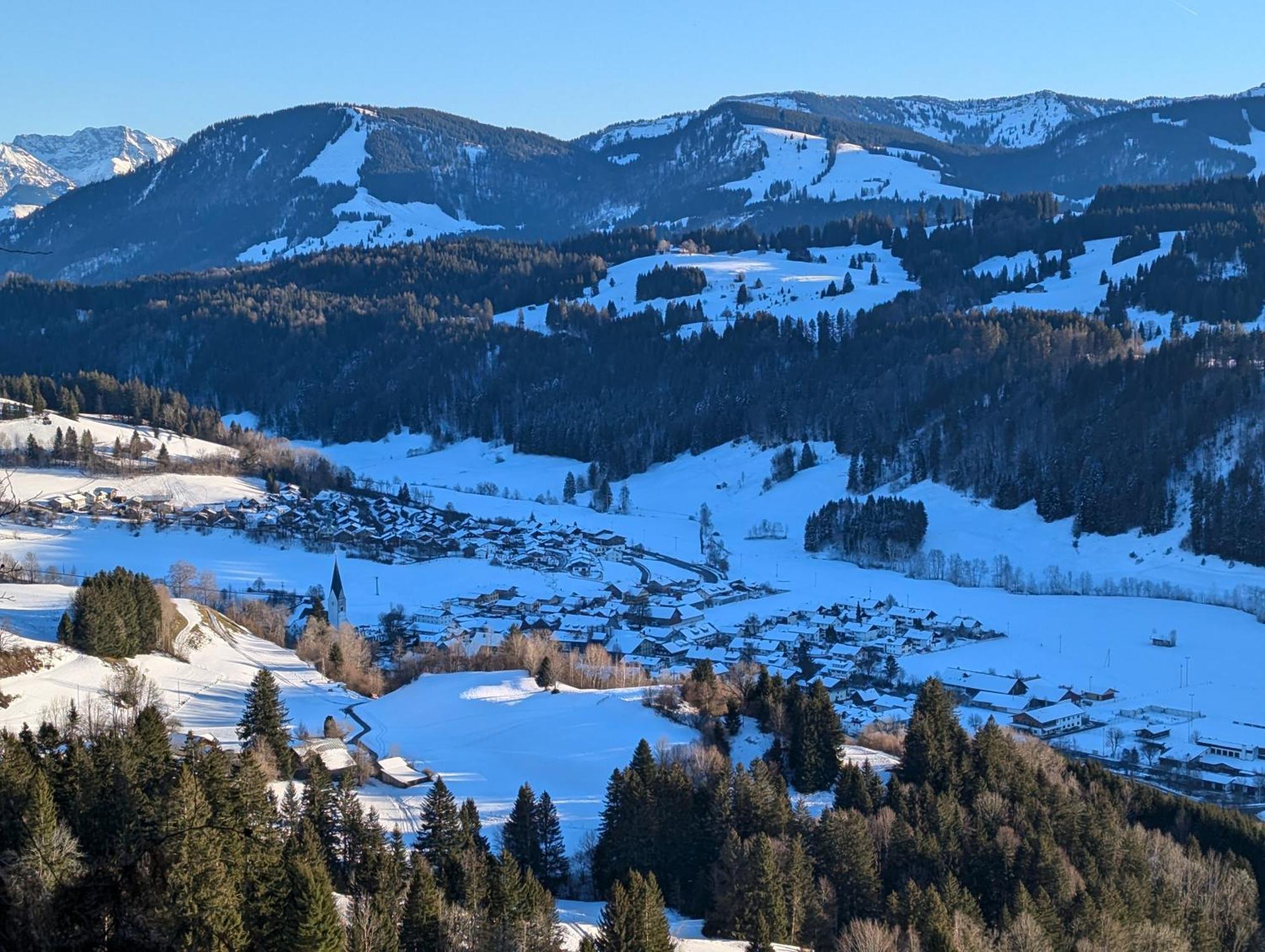 Moderne FeWo im Allgäu mit Spülmaschine Weitnau Exterior foto