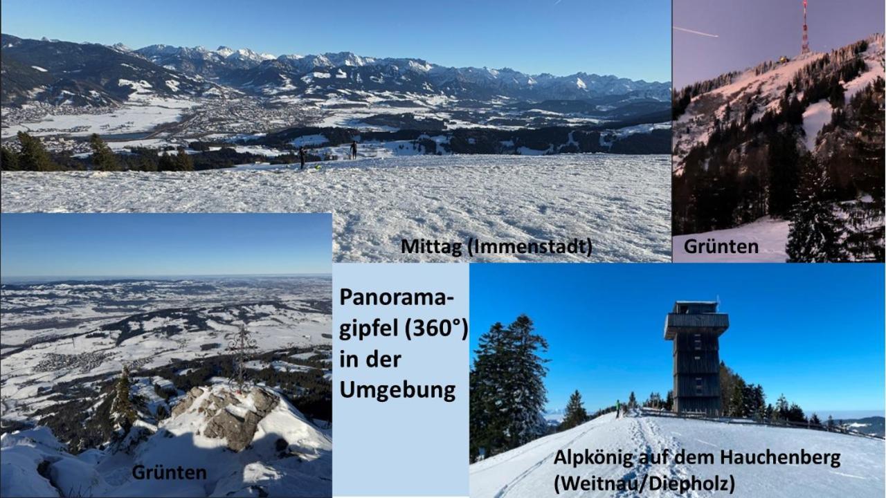 Moderne FeWo im Allgäu mit Spülmaschine Weitnau Exterior foto